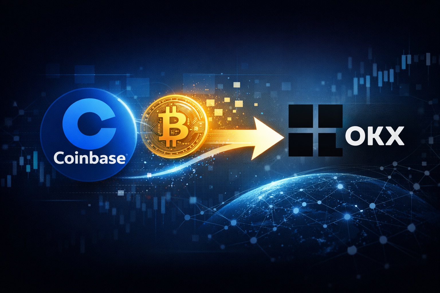 OKX要如何操作才能收到Coinbase转账？